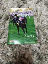 Ascot Autumn Meeting Racecard 2012 sponsored by Betfred 6/10/2012
