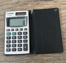 Casio Pocket Calculator Solar
