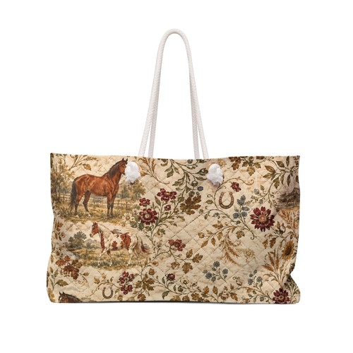 Vintage farm animals weekender - vintage,