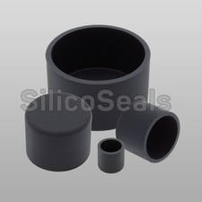 End Cap Silicone Rubber Blanking Stopper Cover Bung Pipe Tube Pole (2.8-110mm)