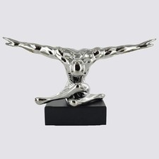 Abstract  Silver Male Nude