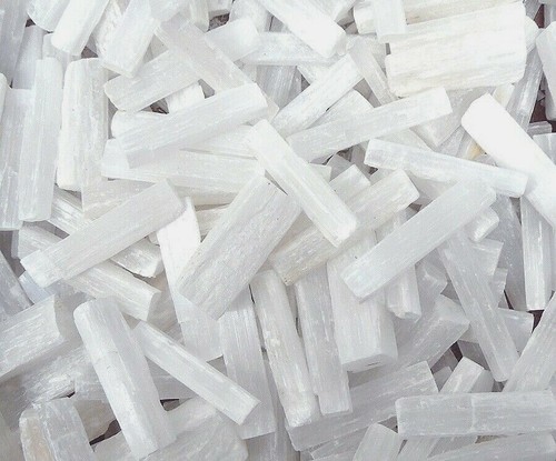 Selenite wands 5cm - selenite,