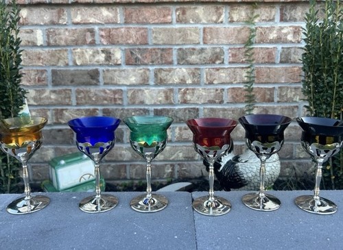 Vintage chrome stemmed - vintage,