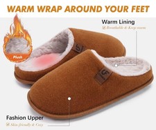 Unisex Memory Foam Slippers