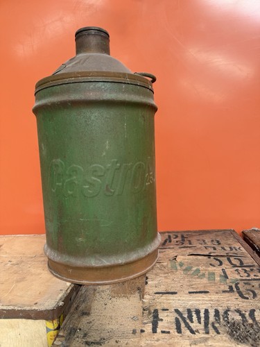 Vintage large castro oil drum - large,