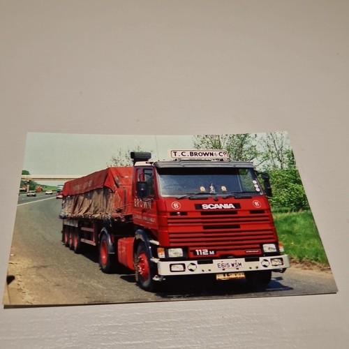 Brown co scania 112 - t, &