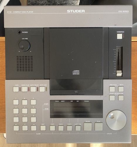 Studer professional d730 - d730, cd