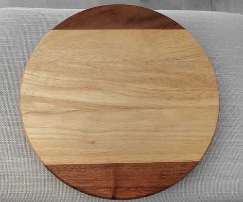 Wooden lazy susan turntable - turntable, in