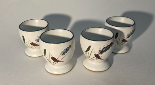 Denby greenwheat egg cups set - egg,
