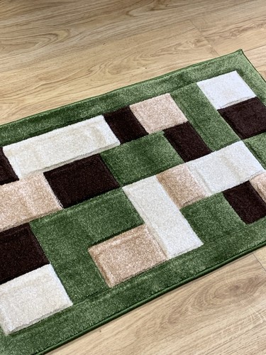 Modern green beige geometric - modern,