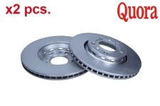 X2 PCS REAR BRAKE DISC SET