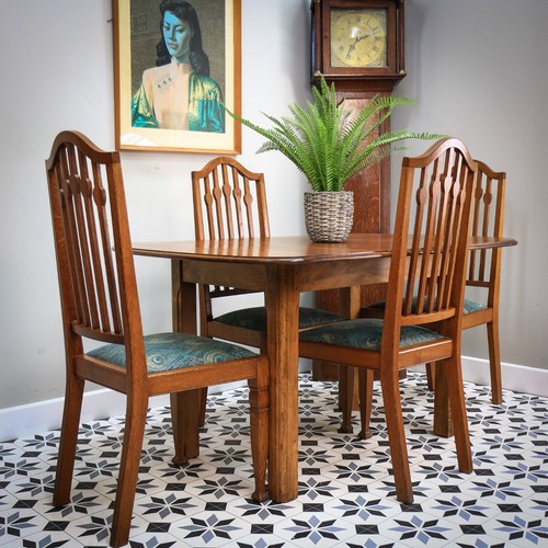 Arts and crafts dining - dining, table