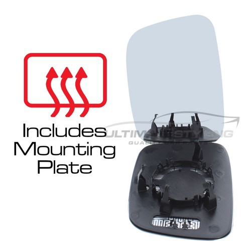 Wing mirror glass - glass, vw