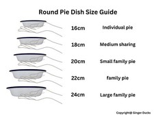 FALCON Enamel ROUND Pie Dish