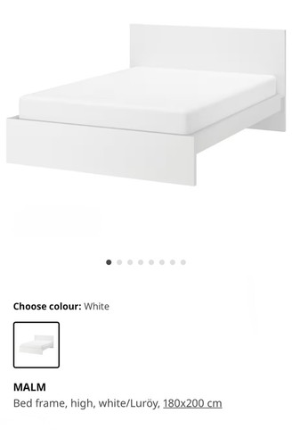 Ikea king size - king, malm