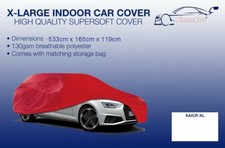 XL Red Indoor Car Cover