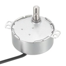 Synchronous Motor AC 220-240V 20-24RPM 50-60Hz CCW/CW 4W Turntable Gear Box