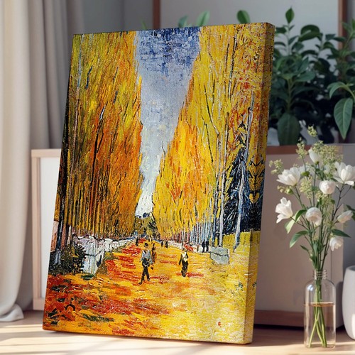 Vincent van gogh tree lined - tree,