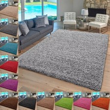 Thick Large Shaggy Rugs Non