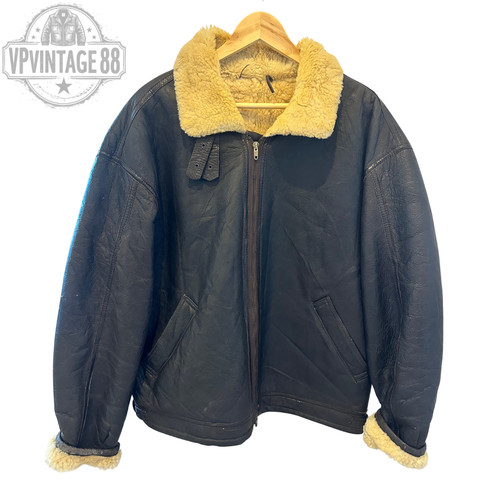 Vintage aviator bomber - vintage, b-3