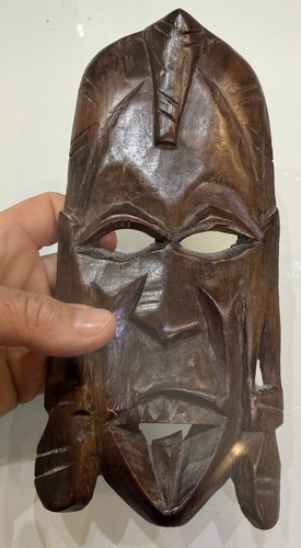 Vintage african hand carved - african,