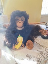 NOT WORKING Furreal Cuddle Chimp Monkey - Tiger Electronics Spares or Repair