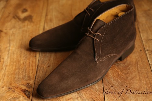 Santoni brown suede - santoni,