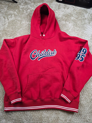 Childish 1995 red graphic - red,