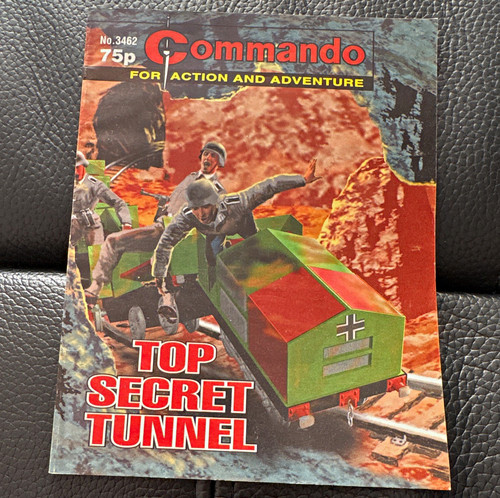 Commando comic book - book,