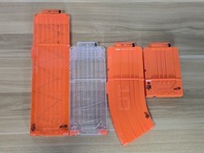 Nerf N Strike Elite Dart Magazine x4 Bundle Of Mags For Various Nerf Guns. 18 12