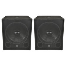 2x QTX QT18S 18" 500W