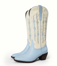 Bella Blue Woman Cowboy Boots