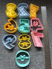 Disney Number 0-9 plastic