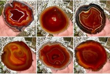 Brown Mix Agate Slice Coaster