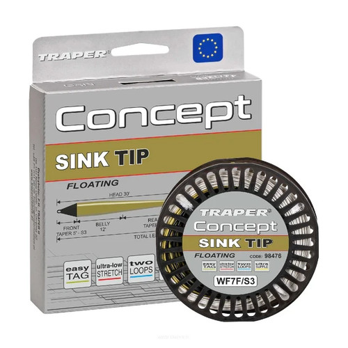 Traper concept sink tip - -,