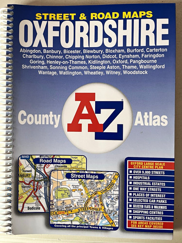 County atlas oxfordshire - a–z,