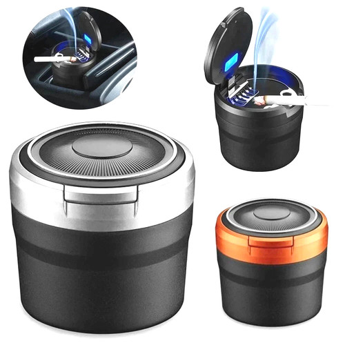 Car ashtray with led light - led,