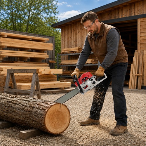 52cc petrol chainsaw gasoline - 52cc,