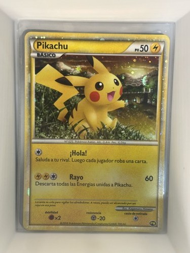 Pikachu pokemon 2010 holo - 2010,