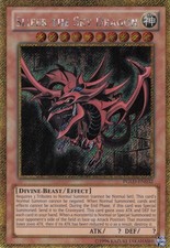 Yugioh Slifer the Sky Dragon PGLD-EN032 Gold Secret Rare NM