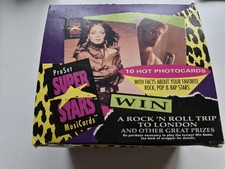Proset Super Stars Musicards. 35 Unopened Packets In Original Box. 1 Opened Pack