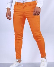 Mens Chino Slim Fit Trousers