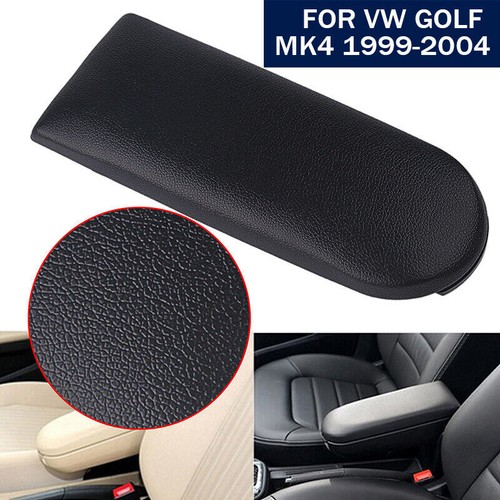 Black leather armrest - leather,
