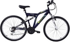 Full suspension mountain bike - full,