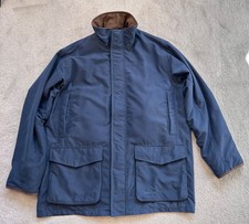 MUSTO Blue Jacket Mens Zip up