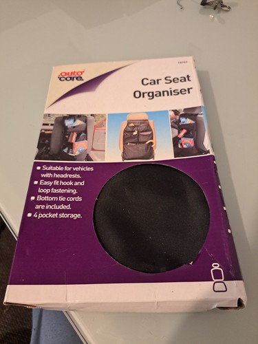 Car back seat organizer - back,
