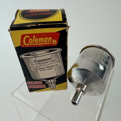 Vtg coleman 0 aluminum - coleman,