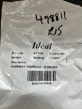 Ideal Overheat Thermostat Kit