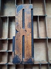 Huge Wooden Letterpress