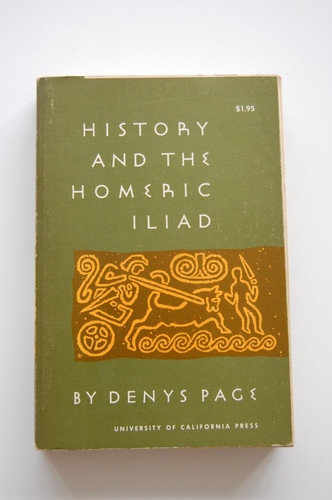 History and the homeric - the,
